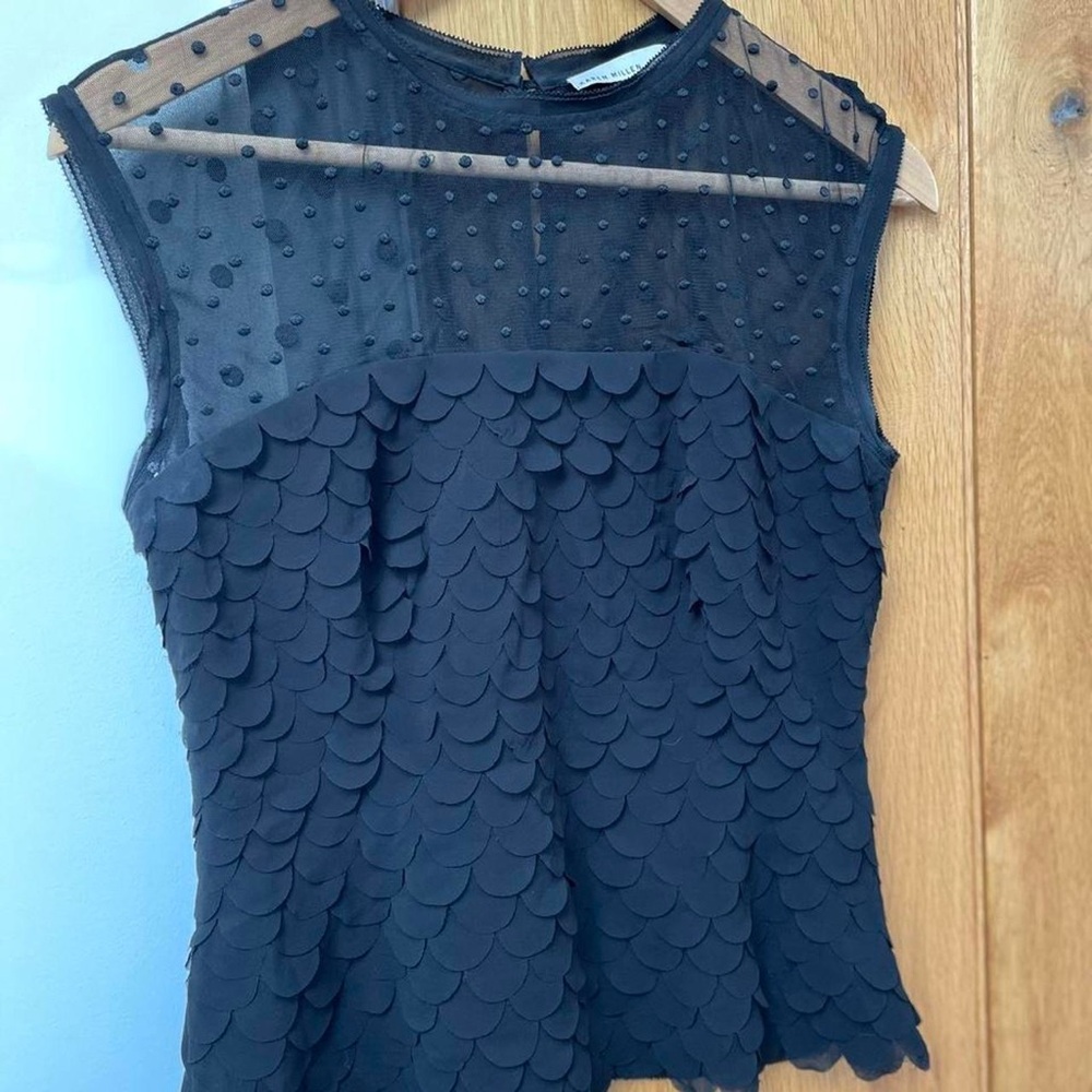 Bloomingdale’s Black Blouse